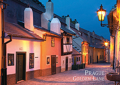 Magnet Golden Lane in the evening light