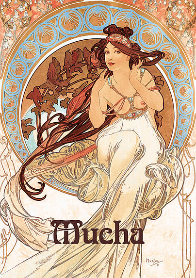 Magnet Mucha La Musique