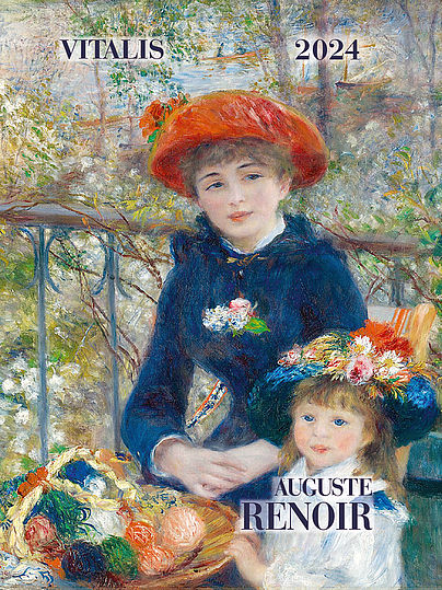 Minicalendar Auguste Renoir 2024