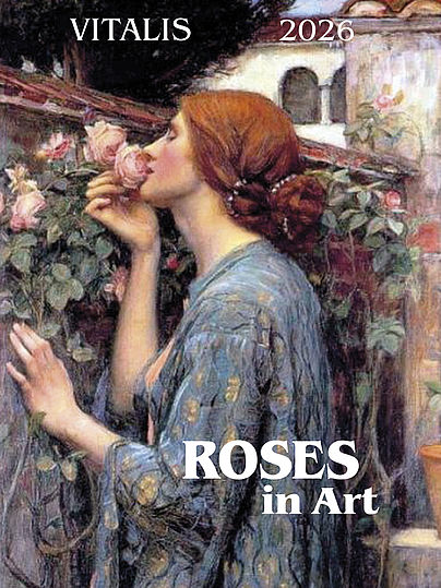 Minikalendář Roses in Art 2026
