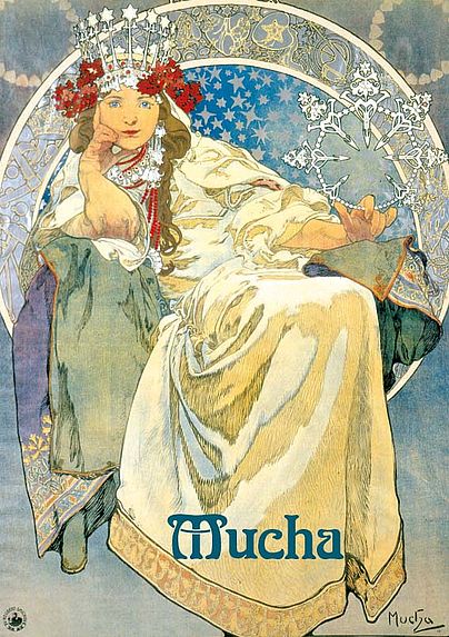 Magnet Mucha Princesse Hyacinthe