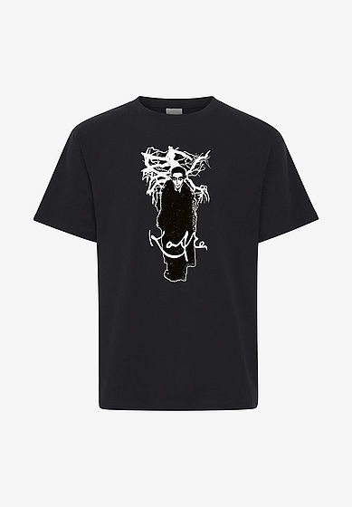 T-Shirt Kafka schwarz Herren