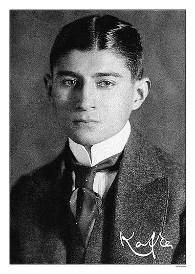 Franz Kafka poster, 978-4-23423-423-3 | Vitalis