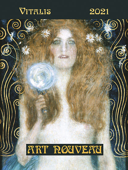 Minicalendar Art Nouveau 2021 978 3 89919 732 7 Vitalis art nouveau kalender 2021