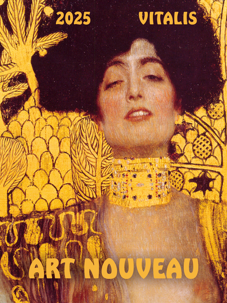 Minikalendář Art Nouveau 2025