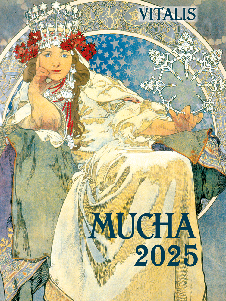 Mucha Calendar 2025 Calendar 2025 Emilia Kissiah