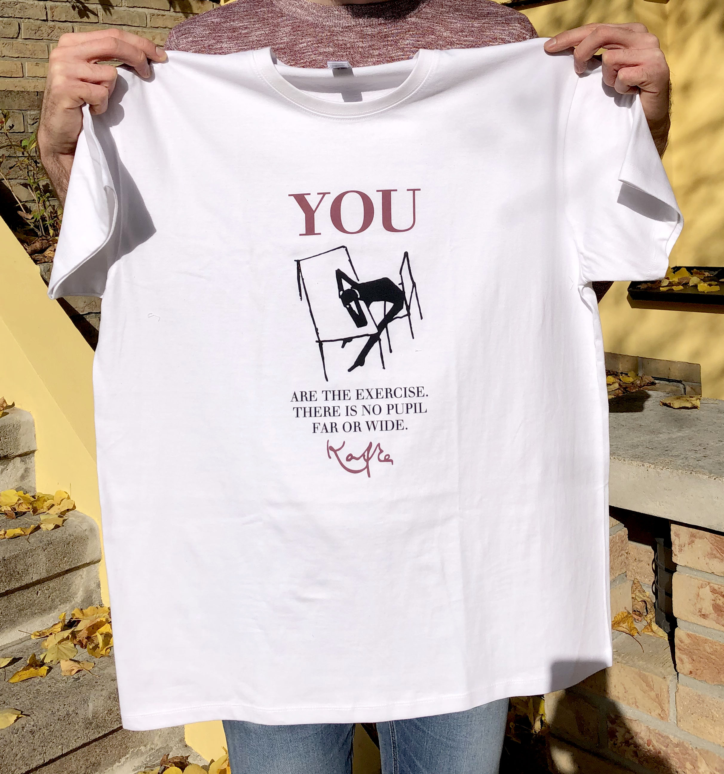 Franz kafka on sale t shirt
